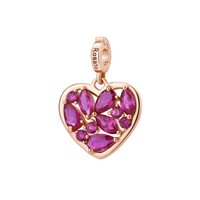 Charm Rosato Donna Storie in Argento Cubic Zirconia RZ242